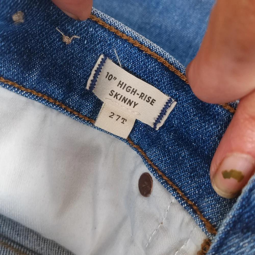 Madewell 10” High Rise Skinny Jeans